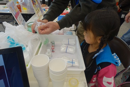 冷却パックを作ります