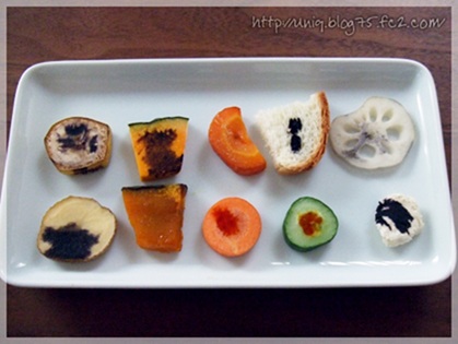 ヨウ素でんぷん反応で食べ物調べ